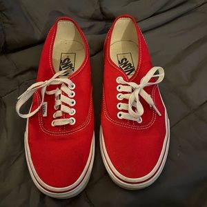 Red vans